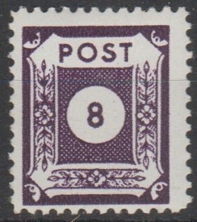 Mi: 44 DIII  MH  1945  SBZ  Cat € 25