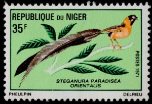 Niger 244 MNH Birds, Broad-tailed Whydah