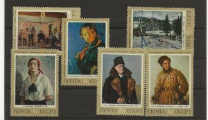 Russia 1972 Russian Paintings set of 5 sg.4123-8   MNH