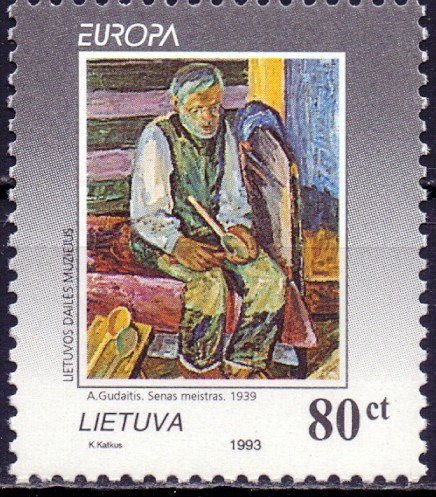 Lithuania. 1993. 544. Europe. MNH.