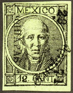 Mexico Stamps # 72 Used 4 Margins Choice