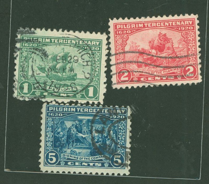 United States #548-50 Used Single (Complete Set)