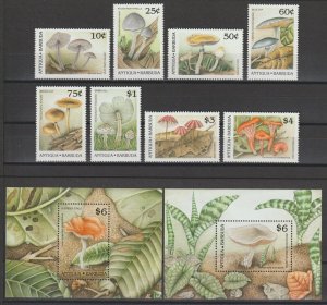 ANTIGUA/BARBUDA 1989 SG 1313/20 + MS 1321 MNH