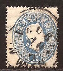 Austria  #  16  used , defect .