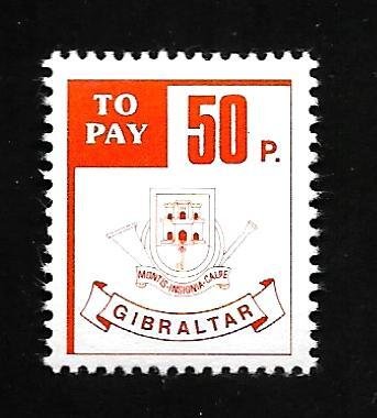 Gibraltar 1984 - MNH - Scott #J18
