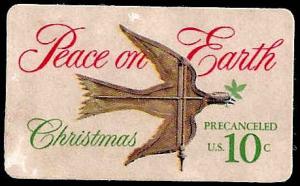 # 1552 USED CHRISTMAS DOVE AND WEATHER VANE SELF STICK