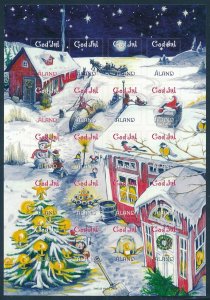 [109508] Aland 2004 Christmas Seals Jul Self adhesive souvenir sheet MNH