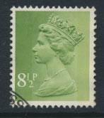 GB Machin 8½p  SG X881  Scott MH65  Used with FDC cancel  please read details