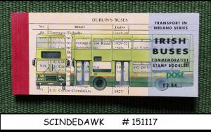 IRELAND - 1993 IRISH BUSES - STAMP BOOLET (2 PANES WITH 8 STAMPS MNH)