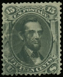 US Scott #98 Lincoln, Used W Cork Hand Cancel, SCV $275.00! Great Deal! (SK)