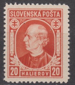 Slovakia Scott #28 1939 MNH