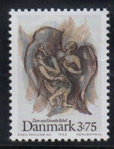 Denmark  Scott 974 1992 New Danish Bible stamp mint NH