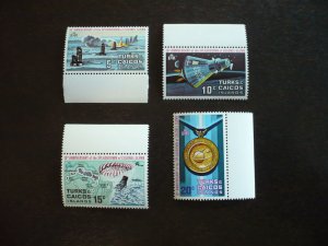 Stamps - Turks & Caicos - Scott# 246-249 - Mint Never Hinged Set of 4 Stamps