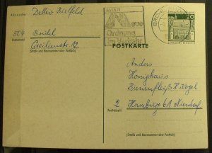 18282   GERMANY   Prepaid Postcard     1971   like # 939