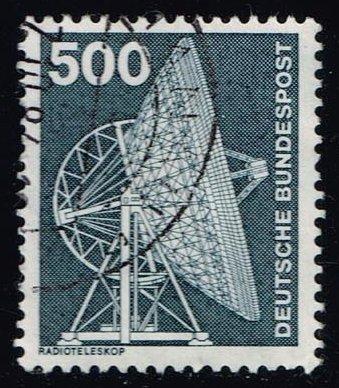 Germany #1192 Effelsberg Radio Telescope; used (1.10)