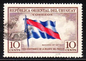 Uruguay 593 - used