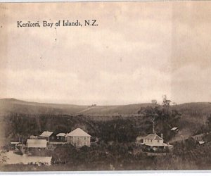NEW ZEALAND Postcard *Kerikeri Bay of Islands* Auckland 1922 CDS London PJ87