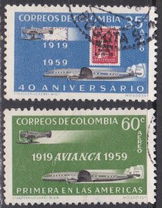 Columbia Sc #C347-C348 Used