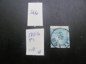 AUSTRIA 1851-56 USED SC P1  VF/XF $110 (266)