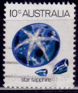 Australia, 1973-84, Star Sapphire Gemstone, 10c, sc#562, used