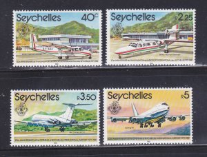 Seychelles 475-478 Set MNH Planes