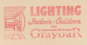 Meter top cut USA 1951 Lighting - Lamp - Graybar