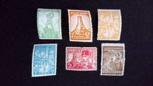 Bulgaria Sc# 259-264 Complete Set MVLH (Mint Very Lightly Hinged) Shipka Pass