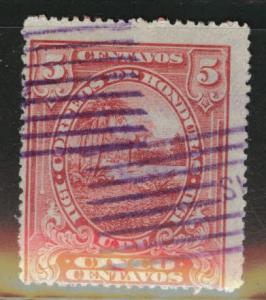 Honduras  Scott 133 Used 1911 stamp