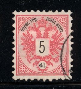 Austria Turkey 1883  Scott #10 used