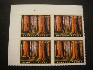 Scott 4378, $4.95 Redwood Forest, PB4 #P1111 UL, MNH Priority Beauty
