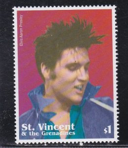 St. Vincent # 3045, Elvis Presley,  15%, (See Notes)