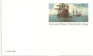 Scott# UX101 US Postal Card