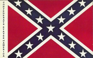 1962 FDC, #1179, 4c Shiloh, postcard - flag