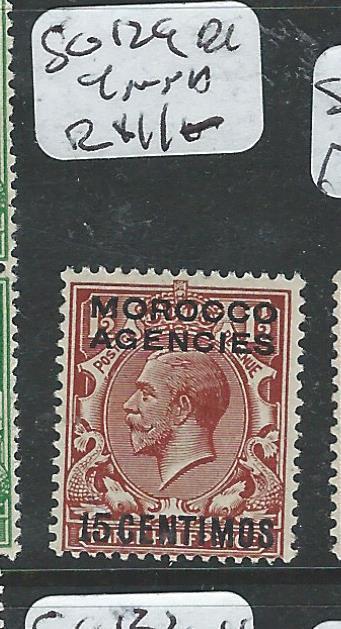 MOROCCO  (P2302B) KGV 15C/1 1/2D  SG 131      MNH