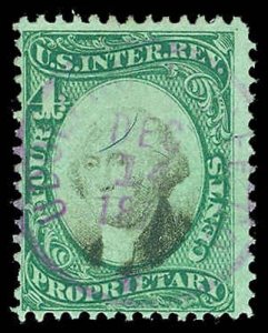 U.S. REV. PROPRIETARY RB4b  Used (ID # 80067)