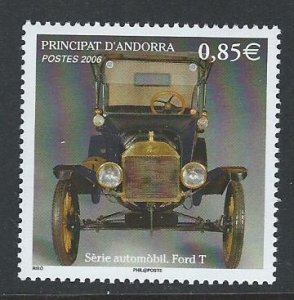 FRENCH ANDORRA mnh SC. 615