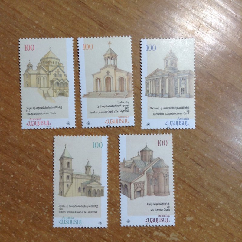 Armenia  # 544-48  MNH