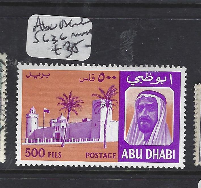 ABU DHABI   (P0502BB)  500F   SG 36   VFU