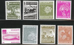 Bangladesh Scott 95-102 MNH** short set