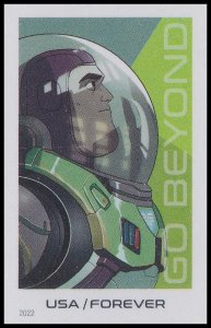 US 5709a-5712a Go Beyond Buzz Lightyear imperf NDC set (4 stamps) MNH 2022