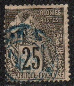 French Colonies Sc #54 Used; Mi #53