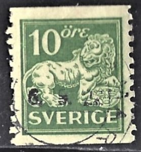 SWEDEN - SC #118 - USED - 1921 - Item SWEDEN119