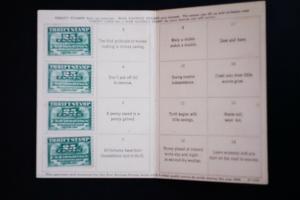 US Stamp Savings Booklet Group