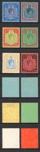 Bermuda KGVI High Values Set of 6 Fresh Colour M/M Cat 257 pounds (as cheapest)