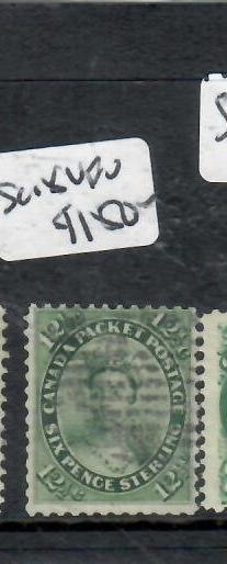 CANADA  12 1/2C    SC 18    VFU    P2606B H