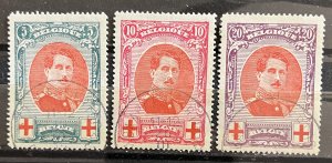 Belgium #B31-B33 CTO SET- SCV=$28.00