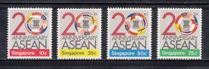 Singapore Scott #502-505 MNH