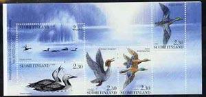 Booklet - Finland 1993 Water Birds 11m50 booklet complete...