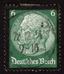1934 Germany 6pfg, Used, Sc 438