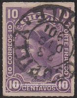 Chile SG#85 Used - 1900 10c - Personalities